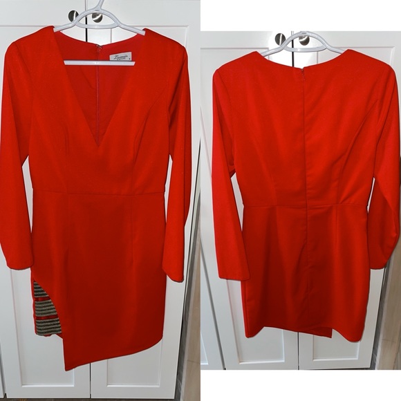 Between the lines long sleeve dress. - Picture 2 of 7